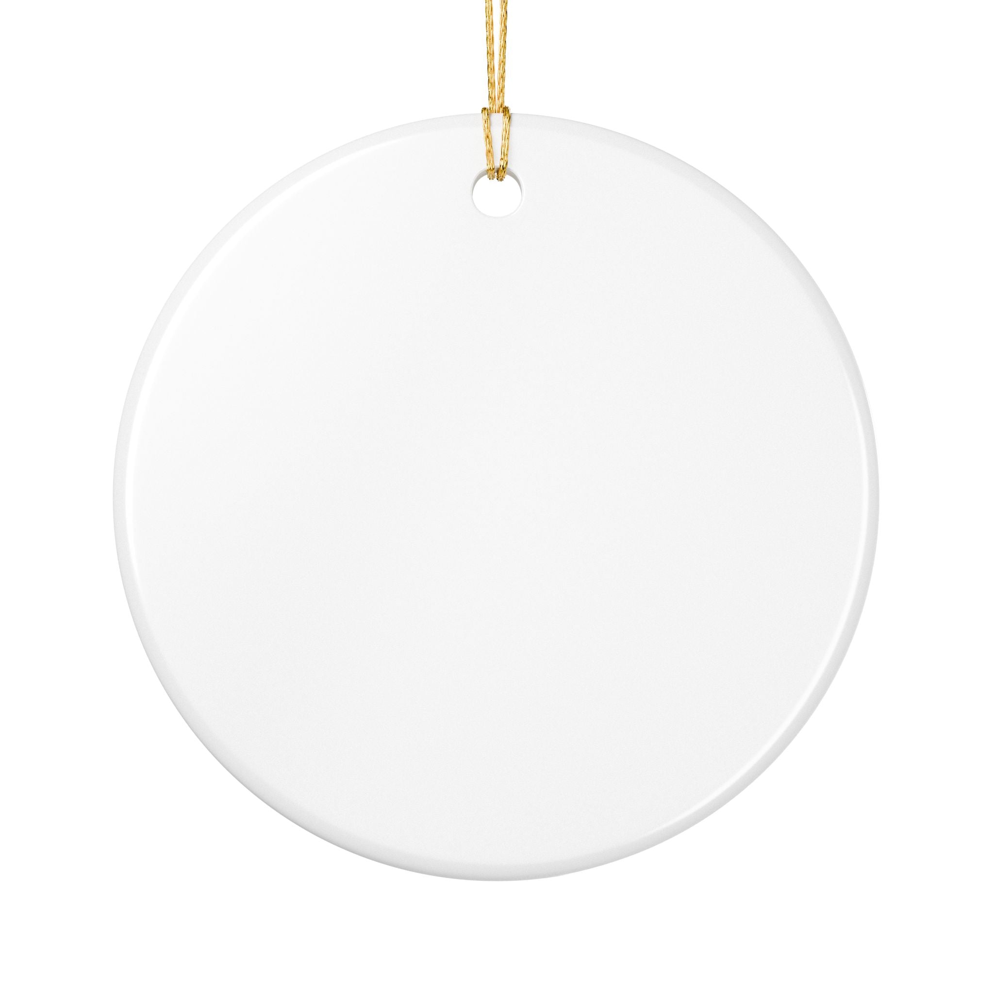 Our Baby's 1st Christmas Ornament | Ceramic Round Holiday Keepsake