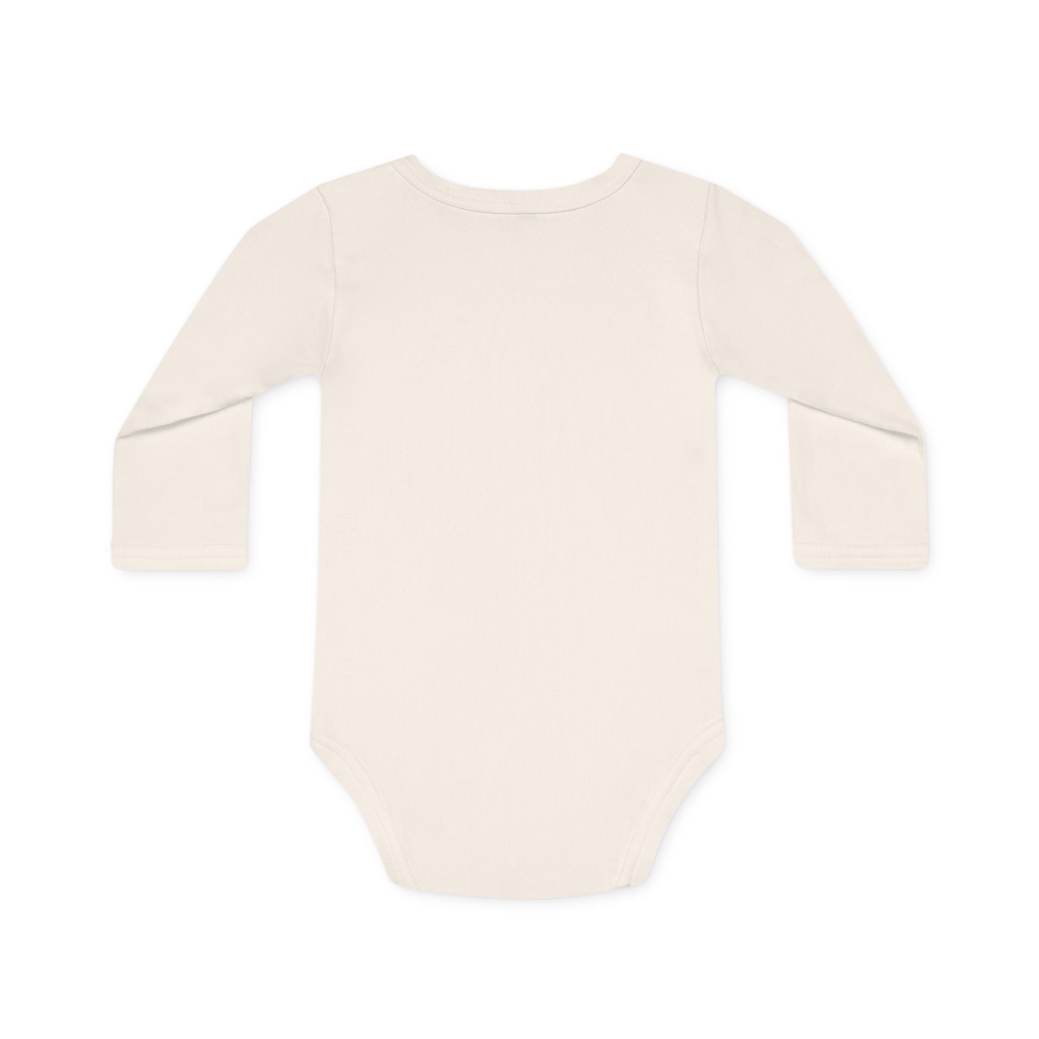 Baby Long-Sleeve Bodysuit – "Baby It's Cold Outside" Winter Forest Baby Onesie