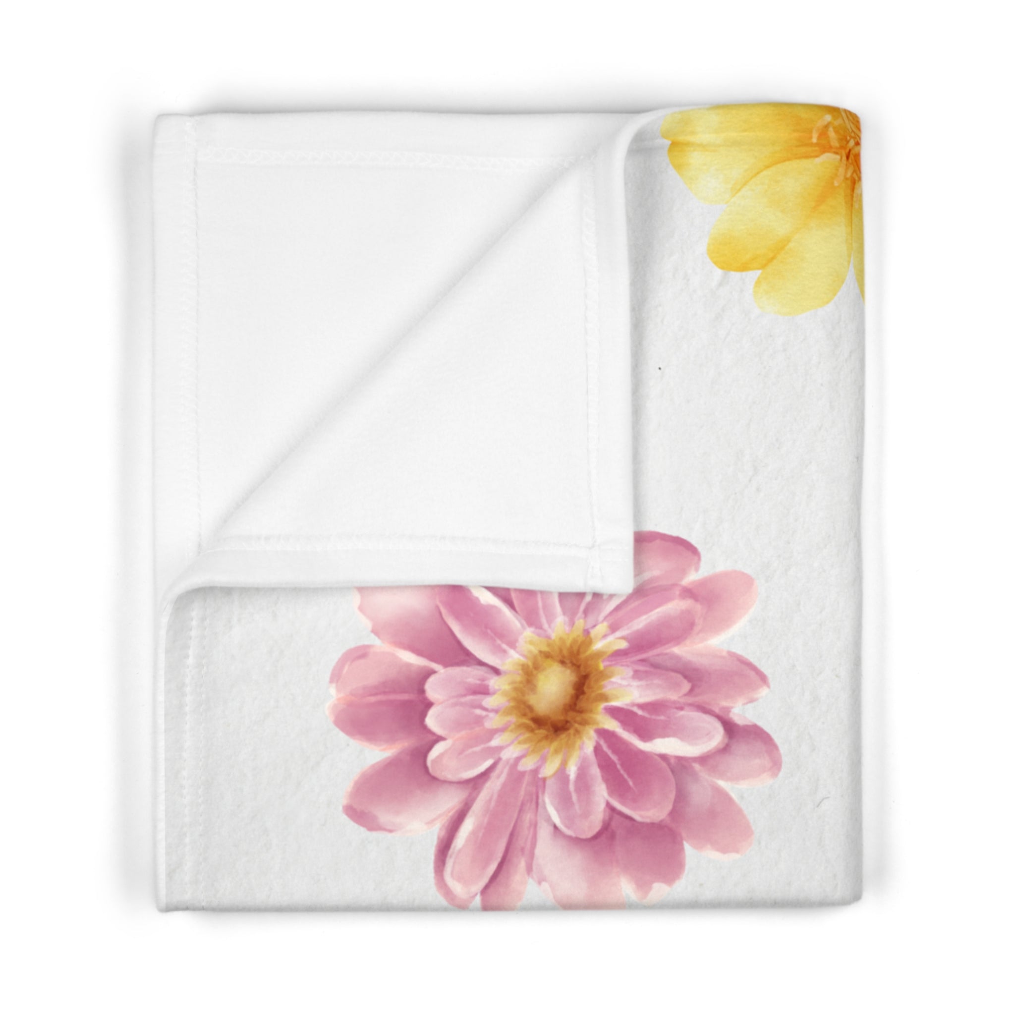 Gigi's Girl floral name blanket | Baby Blanket
