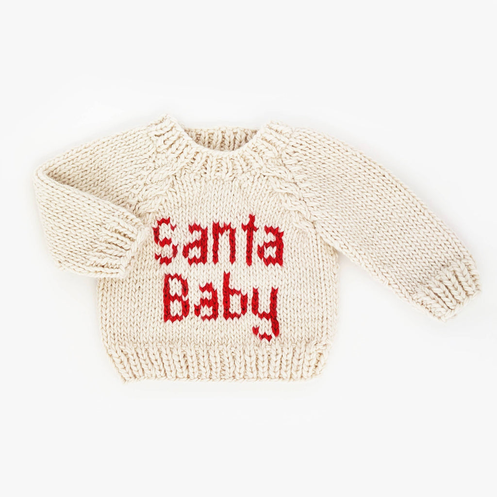 Huggalugs - Santa Baby Crew Neck Sweater Baby & Toddler SALE