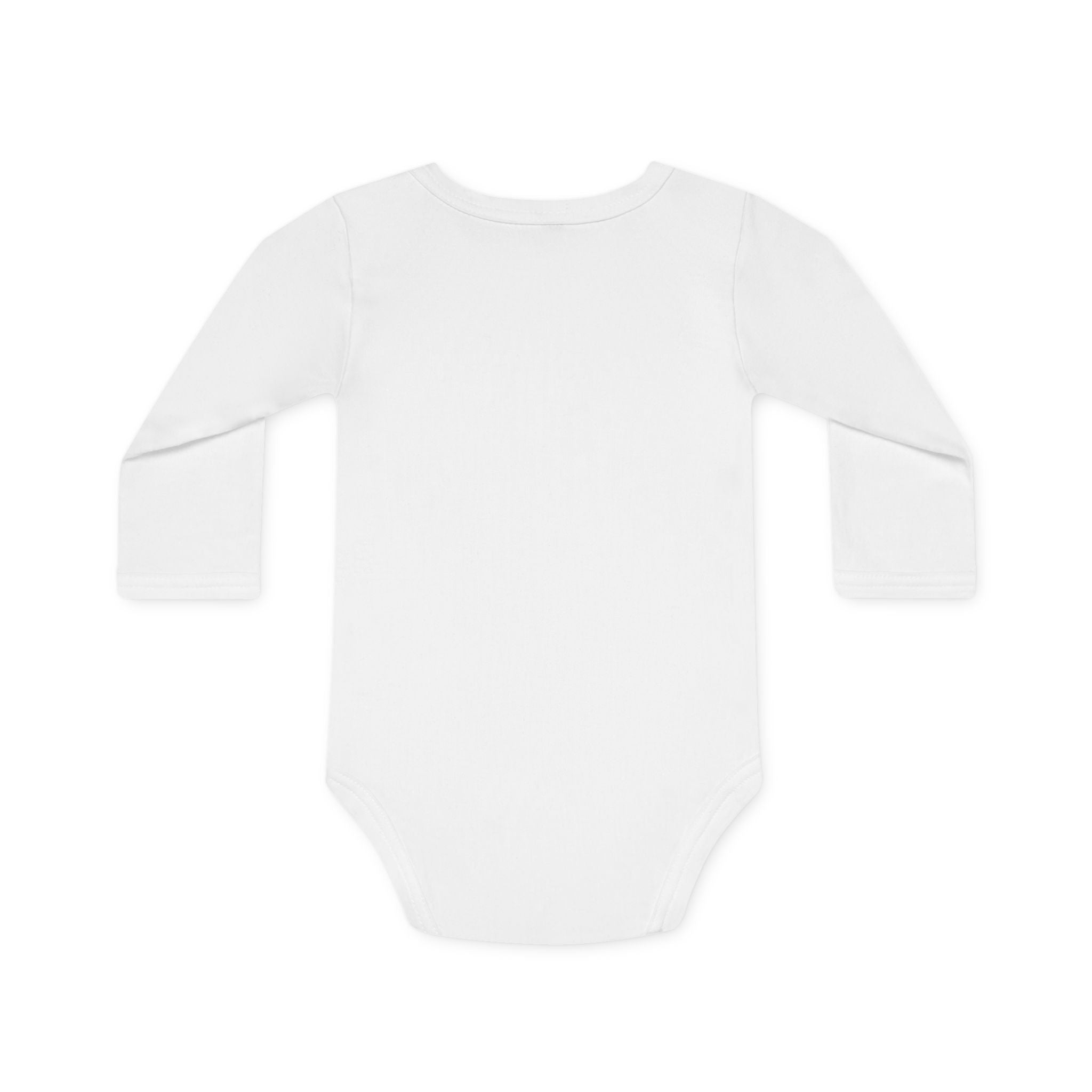 Baby Long-Sleeve Bodysuit – "Baby It's Cold Outside" Winter Forest Baby Onesie